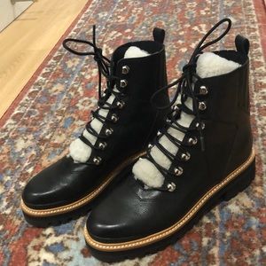 Marc Fisher Izzie Combat Boot New Size 7.5